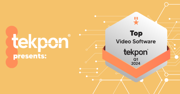 Tekpon's Top Picks for Business Video Software
