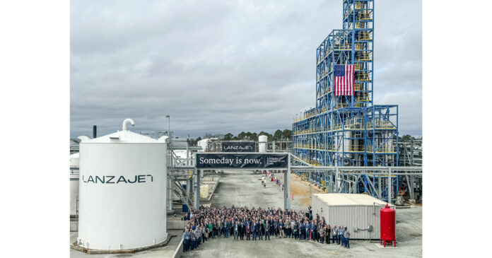 LANZAJET CELEBRATES GRAND OPENING OF THE WORLD'S FIRST ETHANOL TO SUSTAINABLE AVIATION FUEL PRODUCTION FACILITY