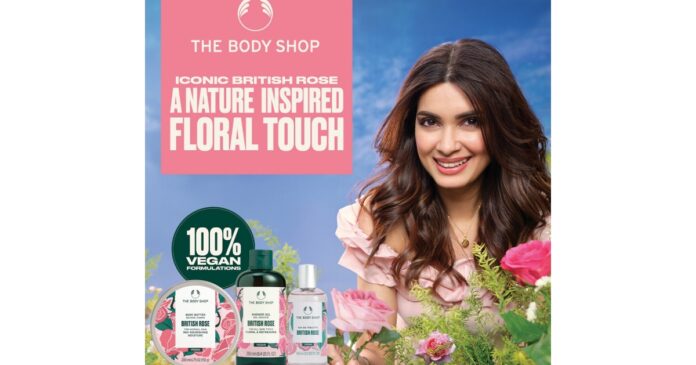 The Body Shop Partners with Diana Penty to Celebrate British Rose Range in a New Digital Film