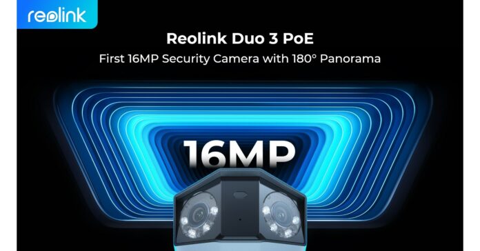 Reolink Smart Security Expands 16MP Offerings, with Duo 3 PoE Camera on Sale Now