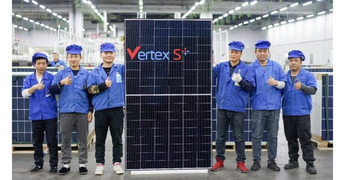 Trina Solar Vertex S+ 505W n-Typ Dual-Glas-Module gehen in die Massenproduktion