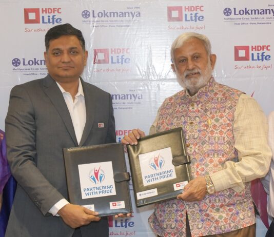 HDFC Life and Lokmanya Multipurpose Cooperative Society Ltd. enter into a Corporate Agency Tie-up HDFC Life Insurance