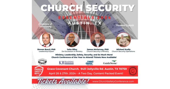 Church Safety Experts to Present at Grace Covenant Church in Austin, Texas