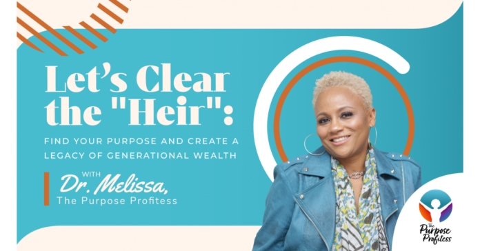 Introducing Dr. Melissa Alexander Bedford's New Channel on The Success Network: "Let's Clear The 'Heir'"