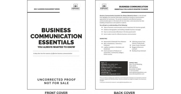 Vibrant’s Upcoming ‘Essentials’ Book Breaks Down Business Communication Like Never Before