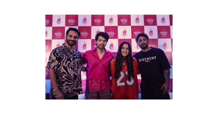 Seagrams Royal Stag BoomBox Kicks off Season Two with a Sensational onGround Experience in Indore Madhya Pradesh with Musicians Armaan Malik Dino James Nikhita Gandhi and Ali Merchant