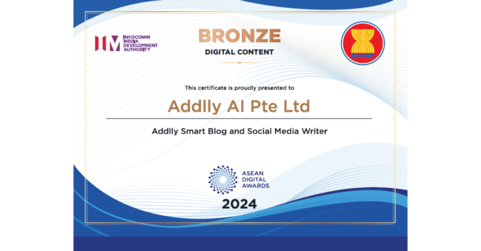 addlly-asean-digital-awards-202.png Addlly AI Wins Bronze at ASEAN Digital Awards 2024 for AI Writing Tool, Spearheading Innovation in Digital Marketing