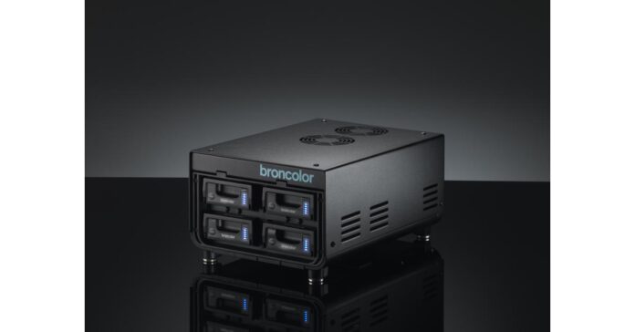 broncolor introduces the Satos Charging Station, enhancing convenience for photographic equipment rentals