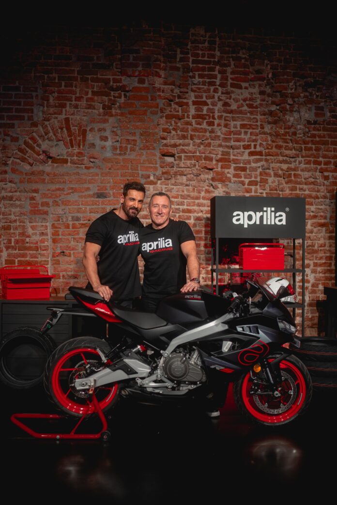 John Abraham Joins Aprilia as Brand Ambassador