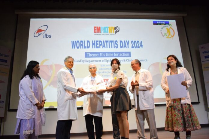 ILBS "Illness to Wellness" Campaign Engages Delhi NCR Students in Hepatitis Awareness Contests for World Hepatitis Day
