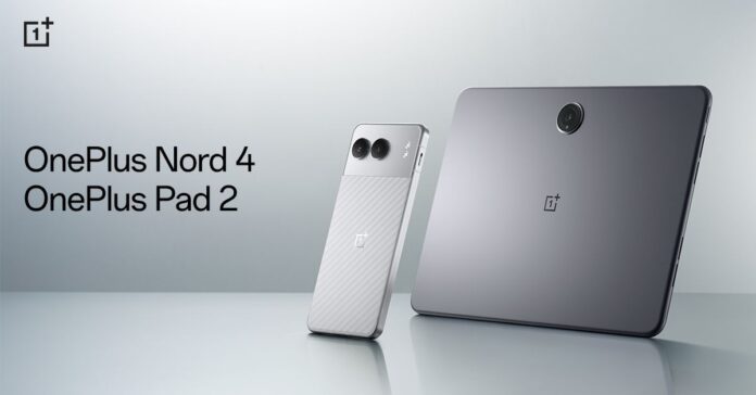OnePlus Nord 4 and OnePlus Pad 2 available