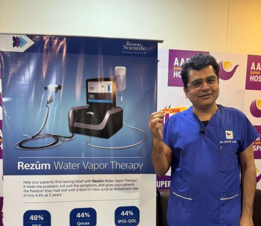 Aarna Super-Speciality Hospital Introduces Rezum Technology in Gujarat Aarna Super-Speciality Hospital Introduces Rezum Technology in Gujarat
