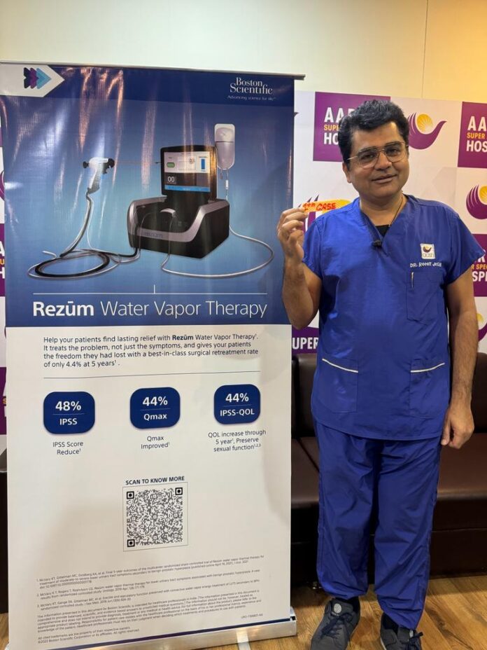 Aarna Super-Speciality Hospital Introduces Rezum Technology in Gujarat