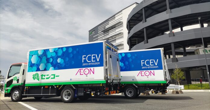 AEON and CJPT working to resolve logistics industry issues and achieve carbon neutrality at AEON Fukuoka XD | Corporate | Global Newsroom