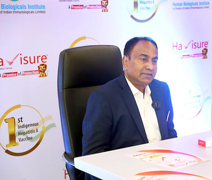 Indian Immunologicals Limited Unveils Pediatric Dose of Indigenous Hepatitis A Vaccine, Havisure, on Teachers' Day