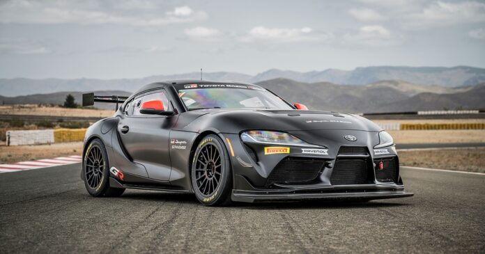 GR Supra GT4 EVO2 Launched for 2025 Season | Toyota | Global Newsroom