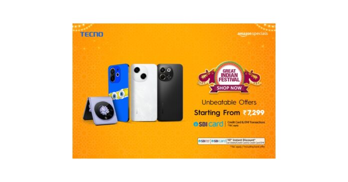 TECNO’s The Great Indian Festival Sale on Amazon: Your Ultimate Shopping Adventure!