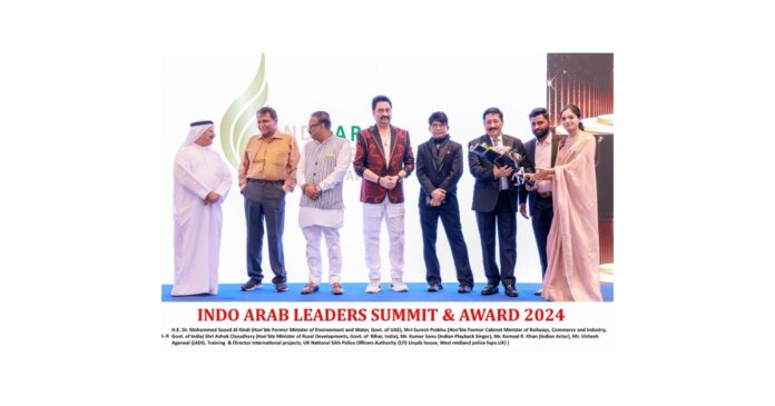 Asia Today Media Honours Achievers at Prestigious “3rd Indo Arab Leaders Summit & Award 2024” held at Marriott Hotel Al Jaddaf, Dubai