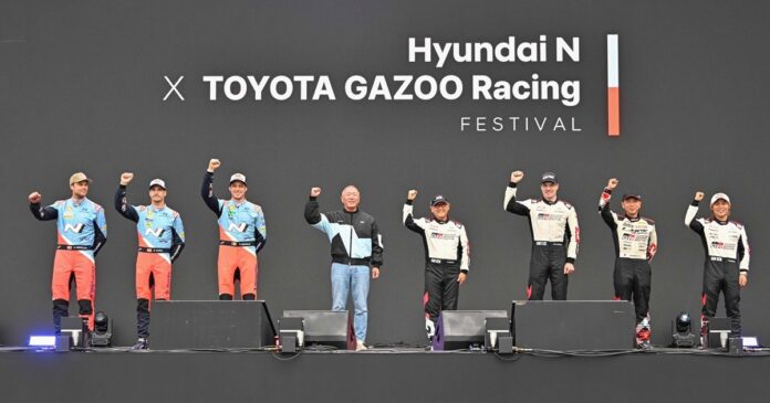 Toyota Motor Corporation and Hyundai Motor Company Co-host Motorsport Event to Share the Excitement of Racing | Corporate | Global Newsroom
