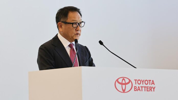 Betting on Batteries That Can Cross the Pacific--Chairman Toyoda's Speech at the Toyota Battery Inauguration Ceremony