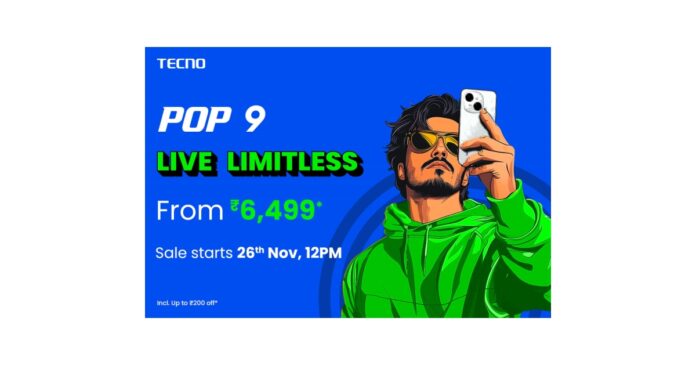 OG_Multimedialog_92605.jpg TECNO POP 9 Launched with Limitless Entertainment, Performance, and Durability at Rs. 6,499!
