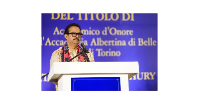 OG_Multimedialog_92735.jpg Satyam Roychowdhury, Chancellor, Sister Nivedita University Conferred with Honorary Academician Title