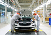 Škoda Auto and regional partner and investor, Thanh Cong Group, open plant to assemble Škoda Kushaq and Slavia in Vietnam Škoda Auto opens plant in Vietnam to assemble the Škoda Kushaq and Slavia-2