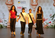 TWIN TRAILBLAZERS SAMAYA AND SAMARA CHAUHAN WALK THE RAMP FOR MENTAL HEALTH & EDUCATIONAL EQUALITY AT DELHI TIMES FASHION WEEK 2025
