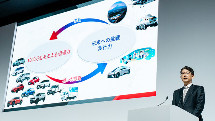 The Year's Two Key Themes--President Sato on Toyota's Transformation