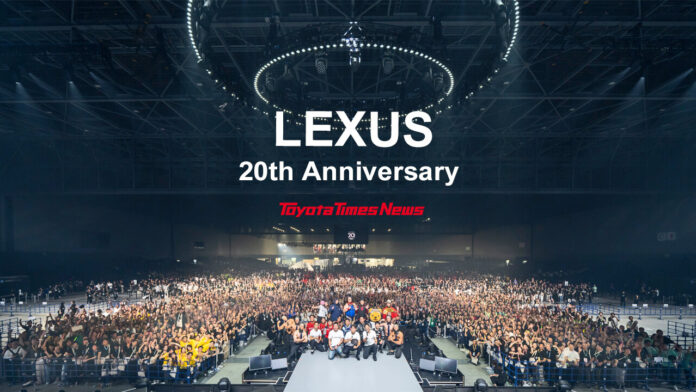 Lexus Celebrates 20 Years in Japan, Honoring 5,000 Dealership Staff