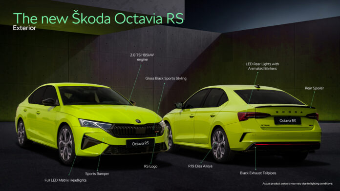 Škoda Octavia RS exterior
