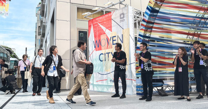 The Homecoming--Woven City Welcomes Back 125 Workers from the Higashi-Fuji Plant