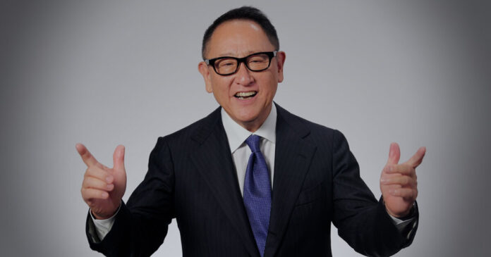 Hanging with the Cool Kids--Chairman Toyoda Receives German Automotive Award