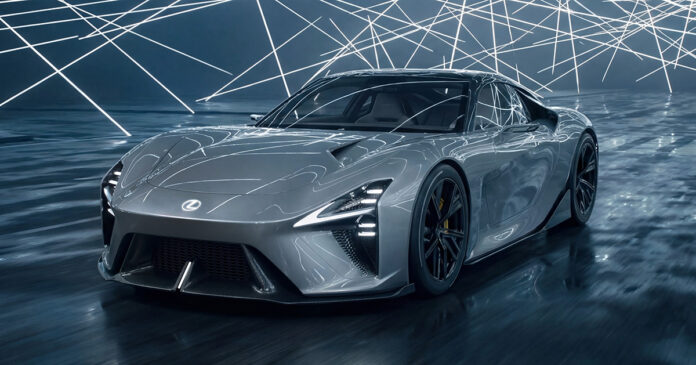 Lexus World Premieres Lexus LFA Concept BEV Sports Car | Lexus | Global Newsroom