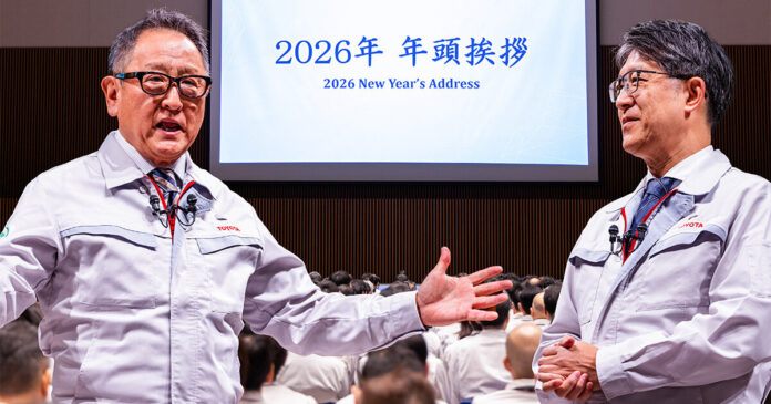 Struggle, Try, Make Mistakes, Grow--Chairman Toyoda & President Sato's 2026 New Year's Messages