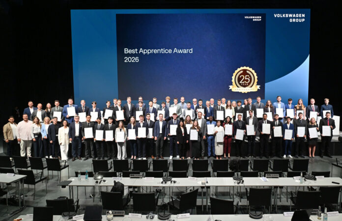 For 25 years: Volkswagen Group has been recognizing its top young talent worldwide