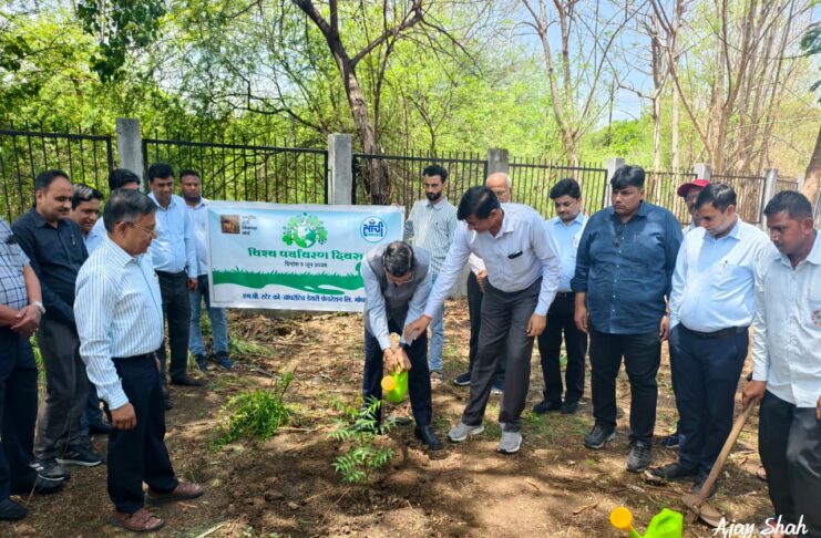 Environment Day Plantation At MPCDF